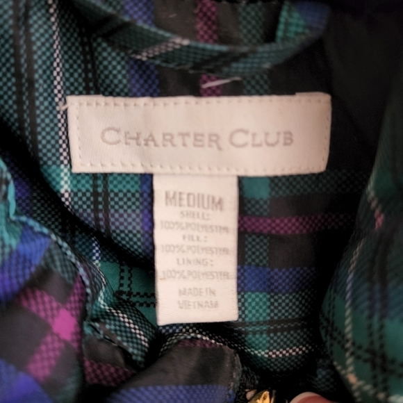 CHARTER CLUB PLAID VEST - Picture 8 of 10